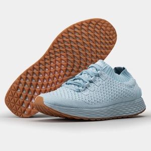 COPY - Nobull Reflective Knit Runner. Light sky blue in color. Very nice shoes.